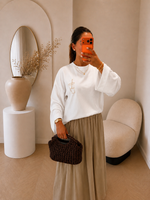 Pull oversize “Matcha”