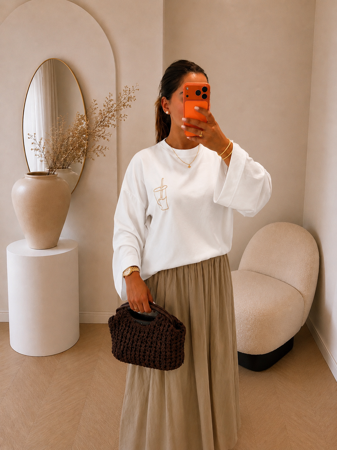 Pull oversize “Matcha”