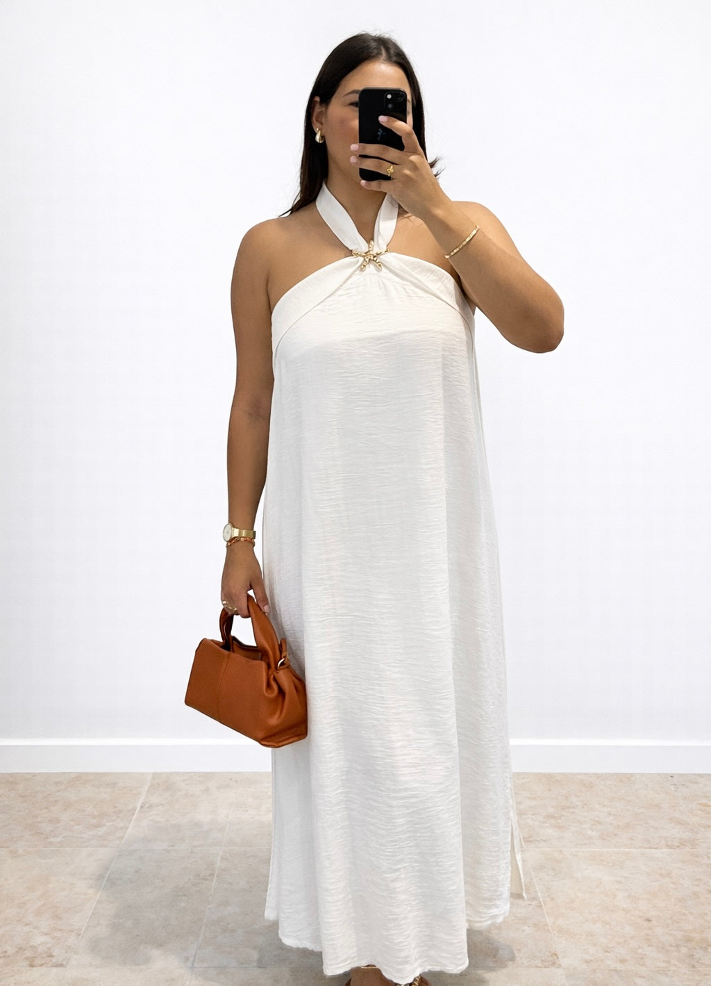 Robe Longue coquillage