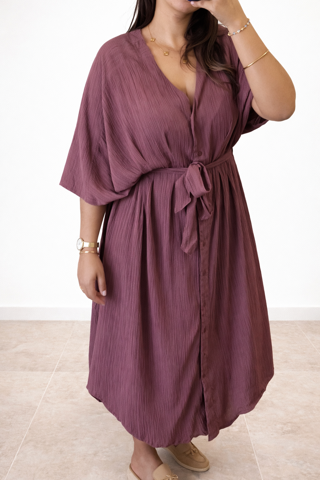 Robe Ample Prune