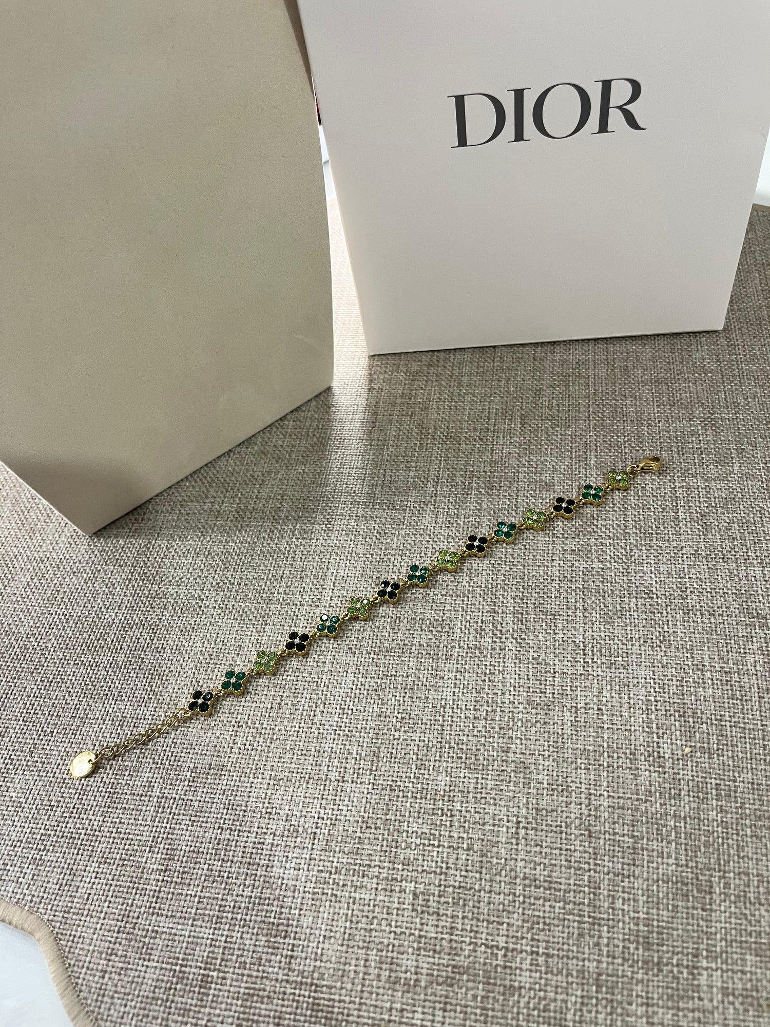 Bracelet Louisa Vert Inoxydable