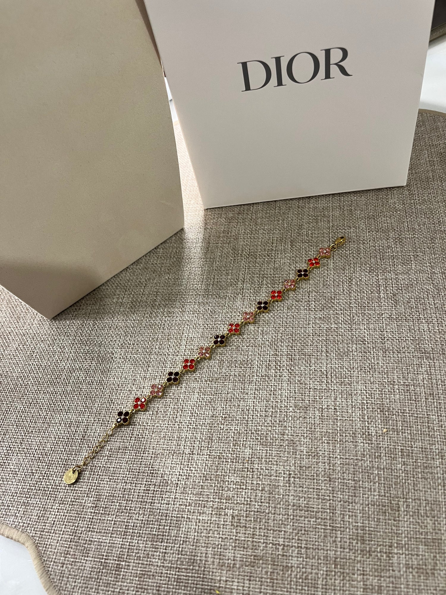 Bracelet Louisa Rouge Inoxydable